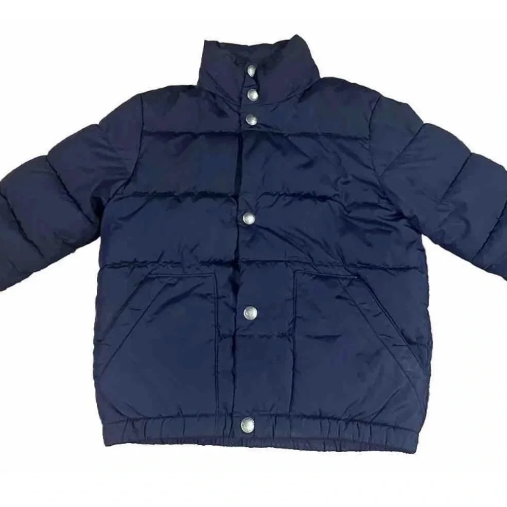 GAP Kids Boys Warmest Down Jacket Size XS  Extra Small 4/5 Blue